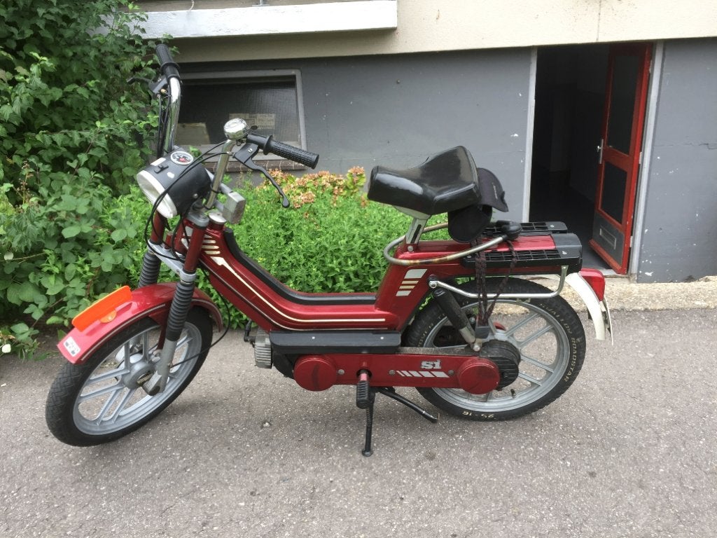 Vespa Si snor (project), Ophalen, Gebruikt