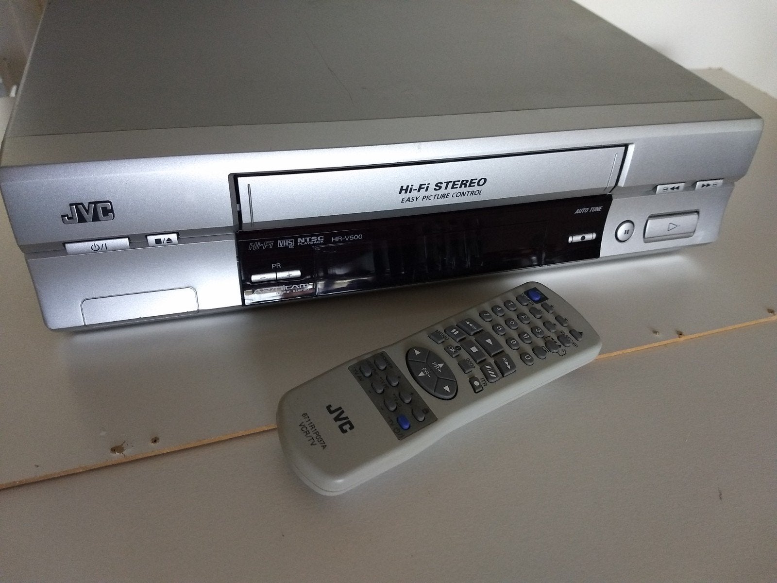 goede Jvc Stereo Vhs Videorecorder HR-V500, Ophalen, Gebruikt, VHS-speler of -recorder