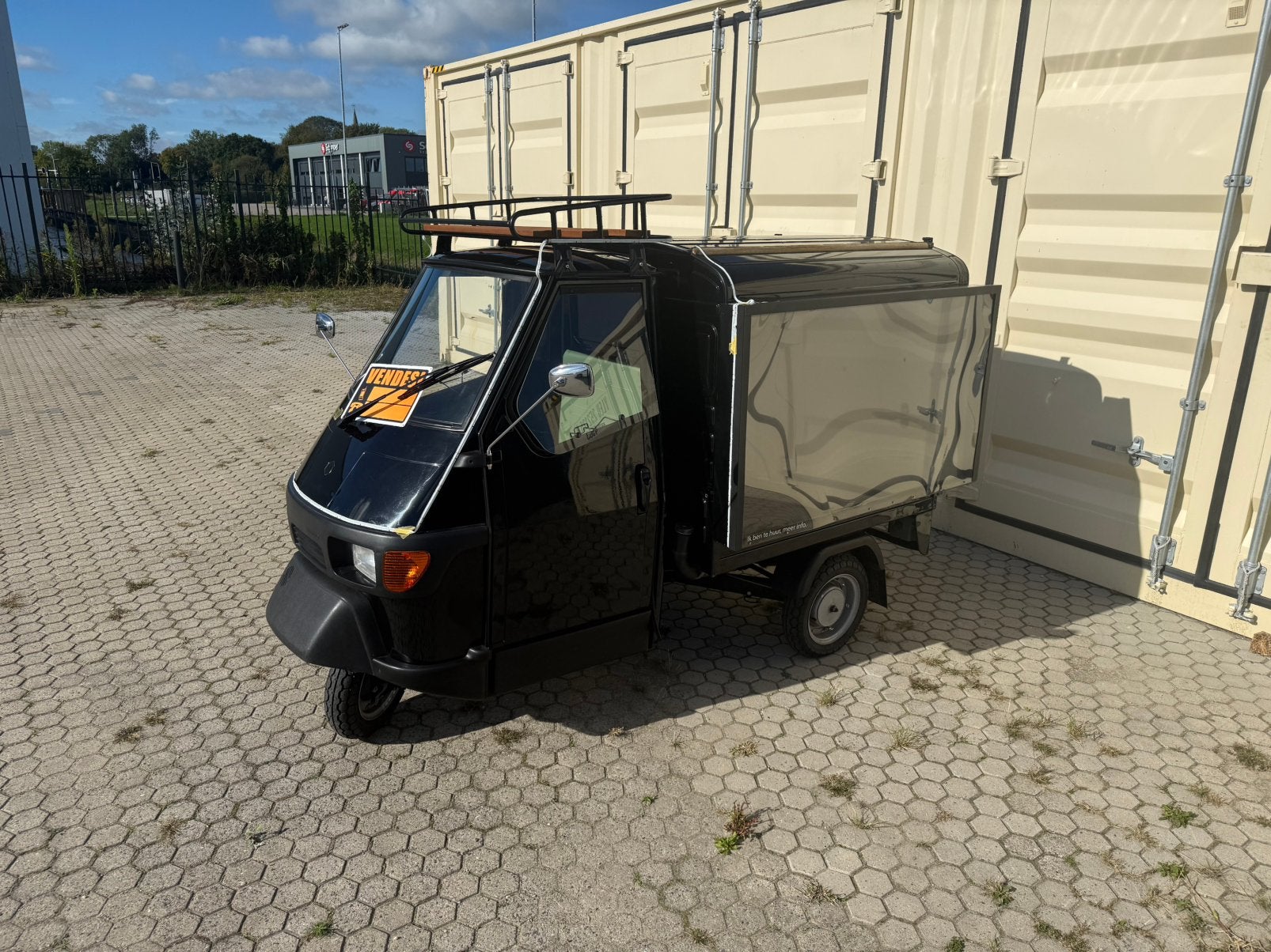 Piaggio APE Vespa 611 km! ZGAN Huur/koop 2 LEDSCHERMEN, Ophalen, Zo goed als nieuw, Benzine, Overige modellen