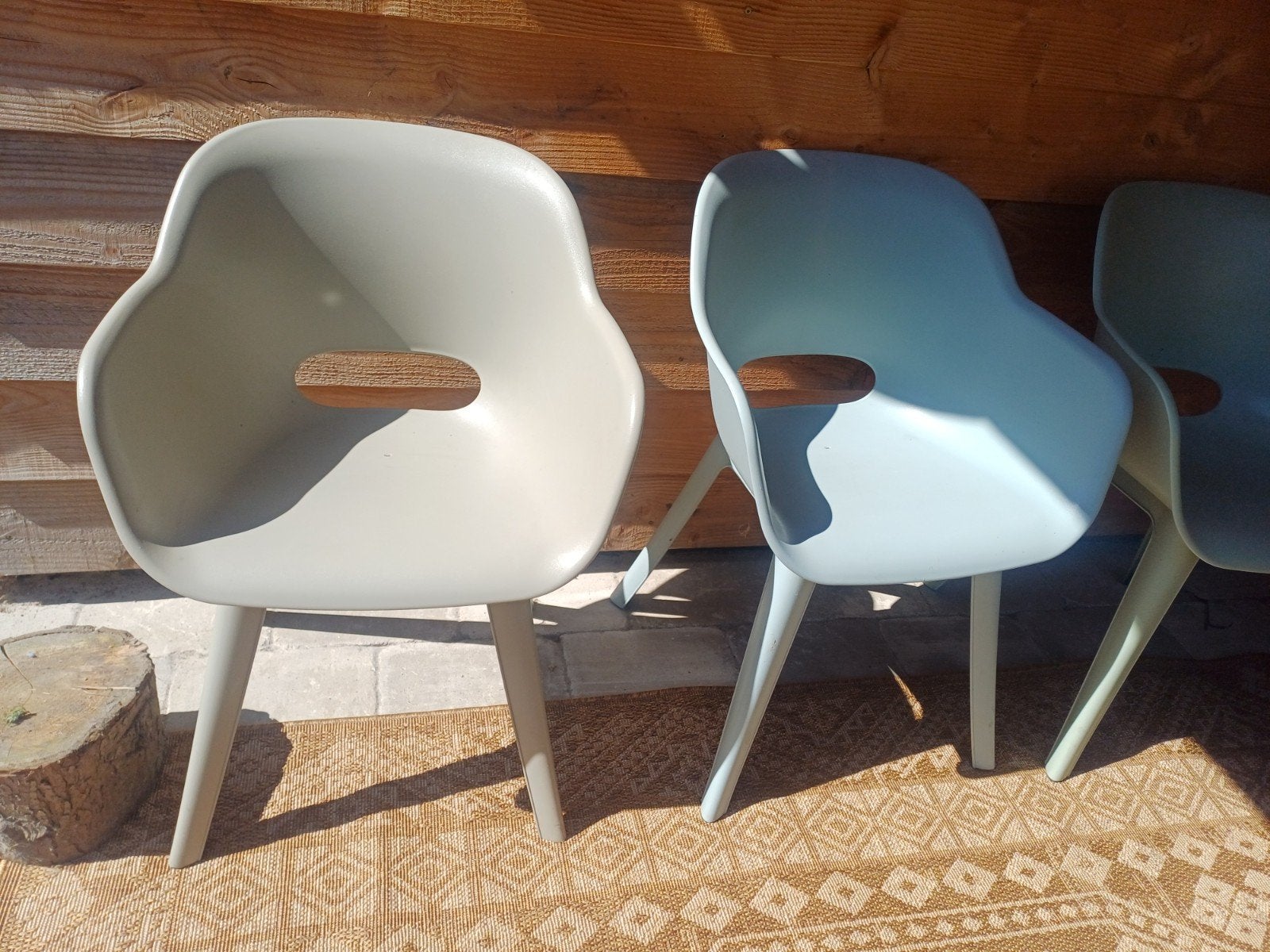 Keter Akola Tuinstoelen - 6 stuks, Ophalen of Verzenden, Zo goed als nieuw, Kunststof