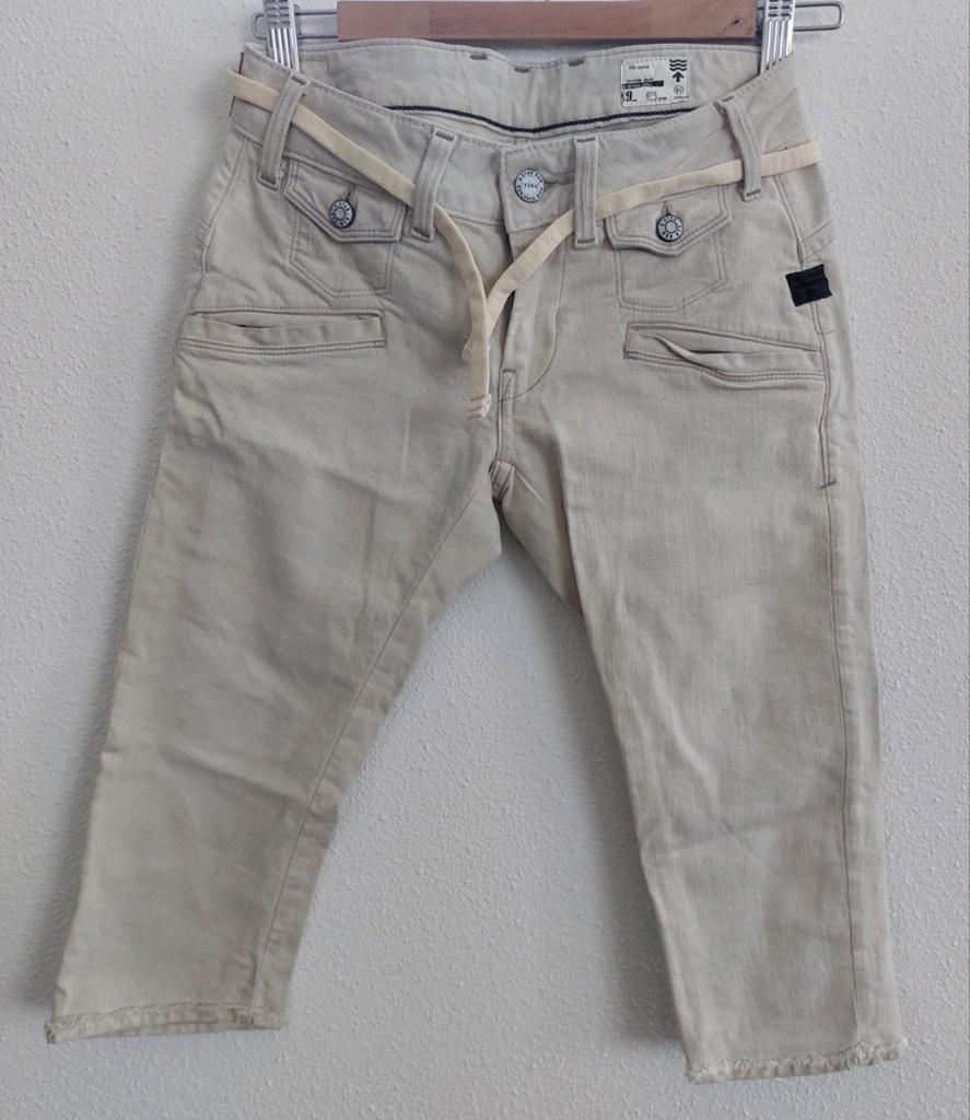 G-Star capri jeans, zandkleur, Kleding | Dames, Blauw, Overige jeansmaten, Ophalen of Verzenden, G-STAR RAW