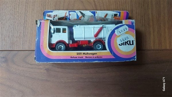 Siku 2511 Mullwagen, Ophalen of Verzenden, Zo goed als nieuw, Bus of Vrachtwagen, SIKU