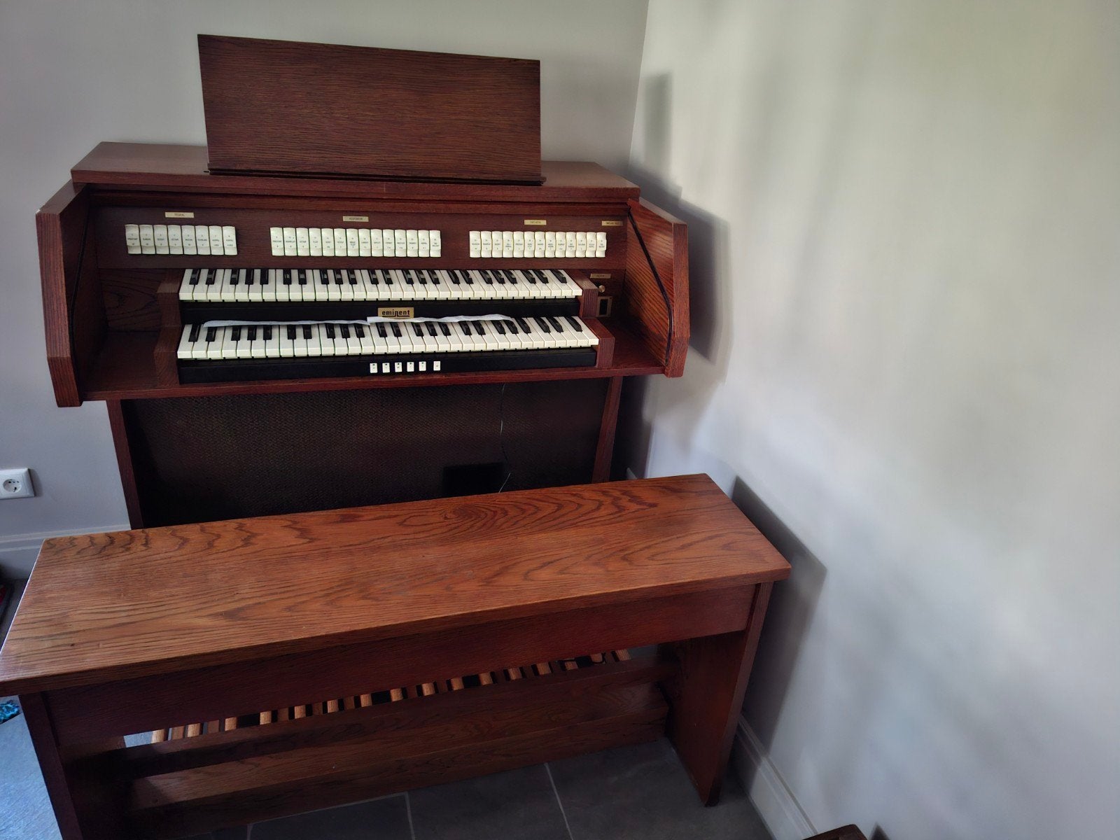 eminent orgel, Ophalen of Verzenden, Gebruikt, 2 klavieren, Orgel