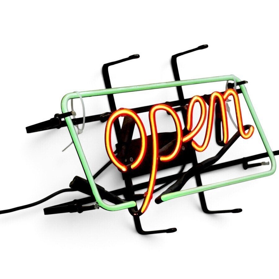 Neon-verlichtingsbord 'Open', Ophalen of Verzenden