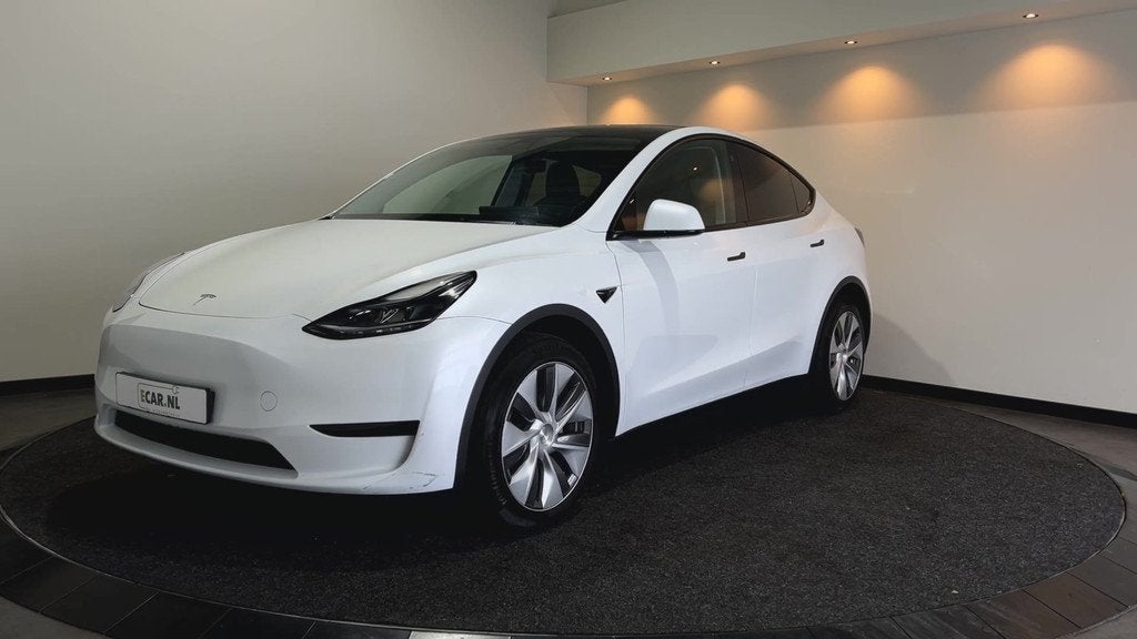 Tesla Model Y RWD 58 kWh | Leder Interieur | Houten afwerkin, Auto's, Tesla, Automaat, Achterwielaandrijving, Gebruikt, Stoelverwarming