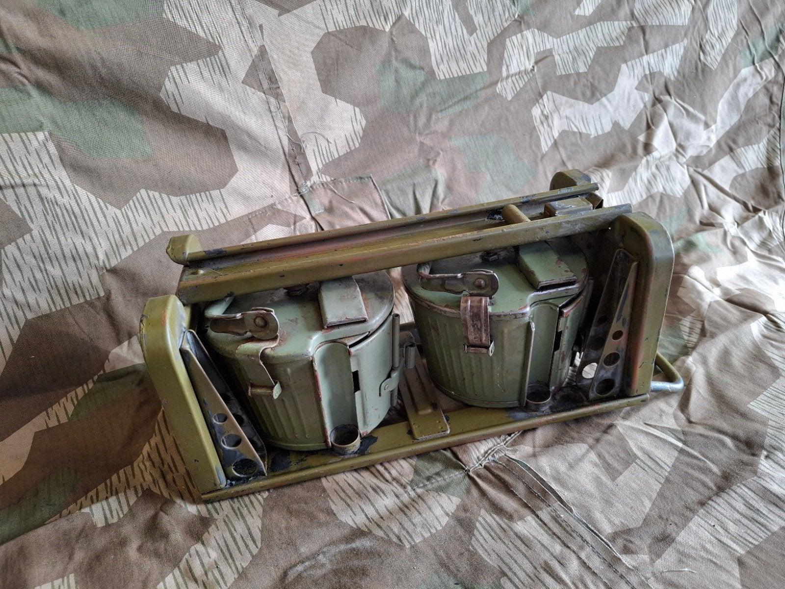 MG42 draagrek 1943 inclusief trommels, Ophalen of Verzenden, Duitsland