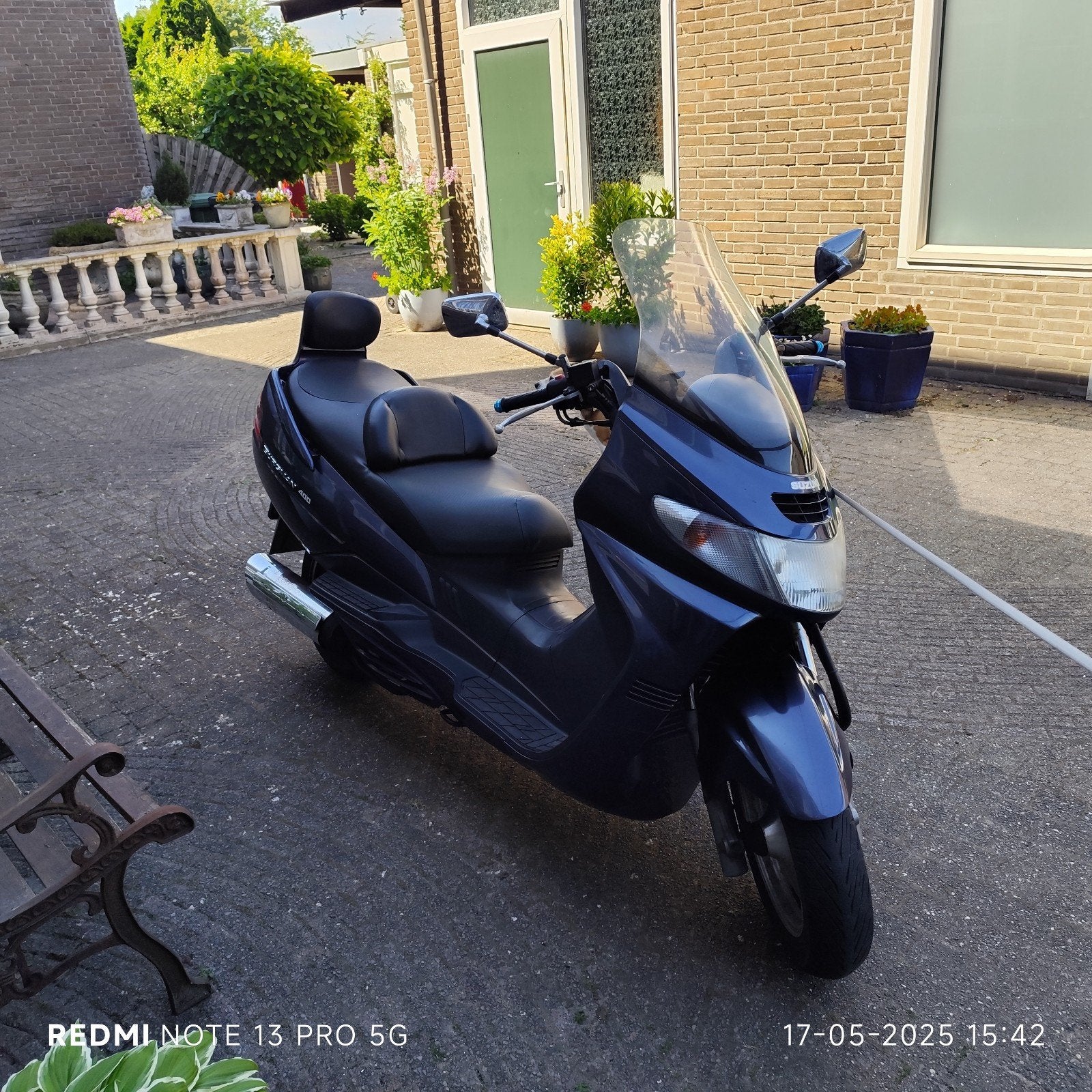 Suzuki AN400 Motorscooter - Start en rijdt nog!, Ophalen of Verzenden, Gebruikt, Suzuki
