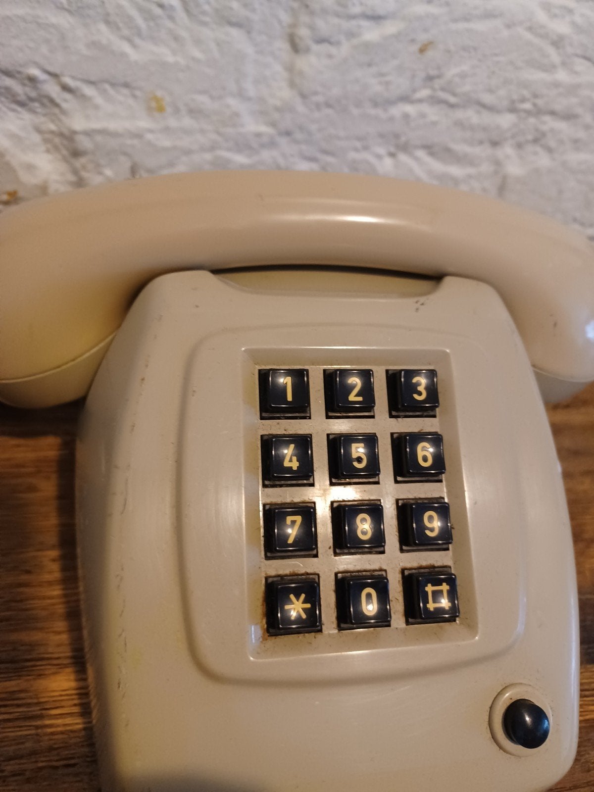 Vintage Ptt t65 Tdk telefoon., Ophalen of Verzenden, Gebruikt