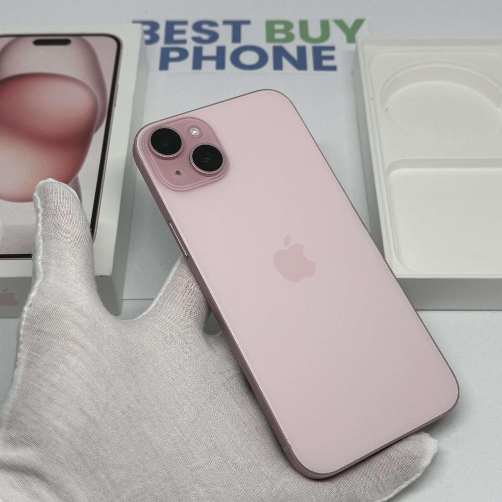 iPhone 15 Plus 128GB roze /89% batt /licht gebruikt /garanti, Telecommunicatie, Mobiele telefoons | Apple iPhone, 128 GB, 89 %