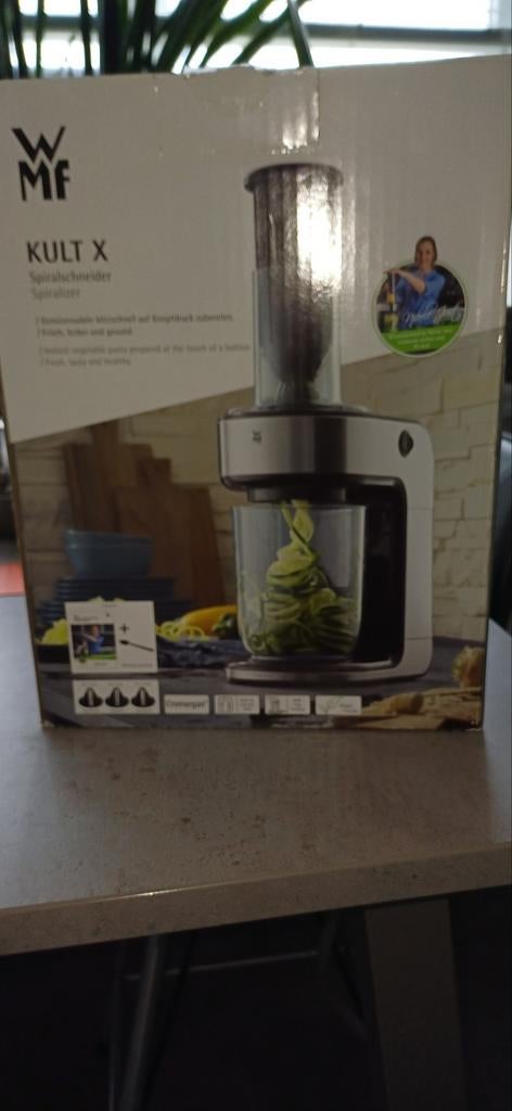 WMF KULT X Spiraalsnijder - Nieuw in doos, Witgoed en Apparatuur, Keukenmixers, Ophalen, Nieuw, Vaatwasserbestendig, Minder dan 1 liter