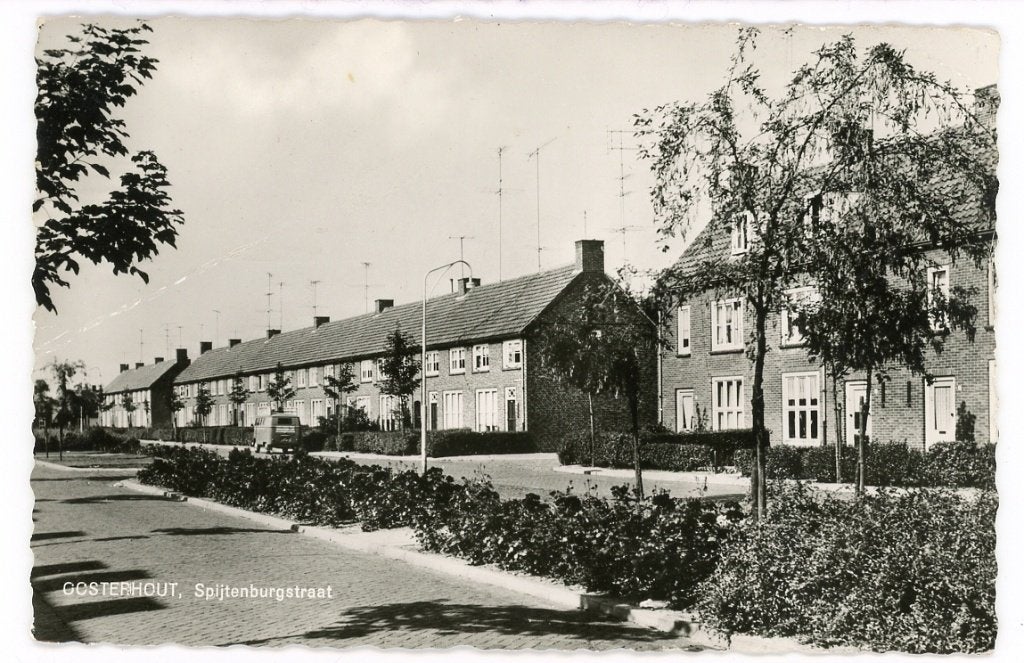 Oosterhout, Verzenden, 1940 tot 1960, Gelopen, Noord-Brabant