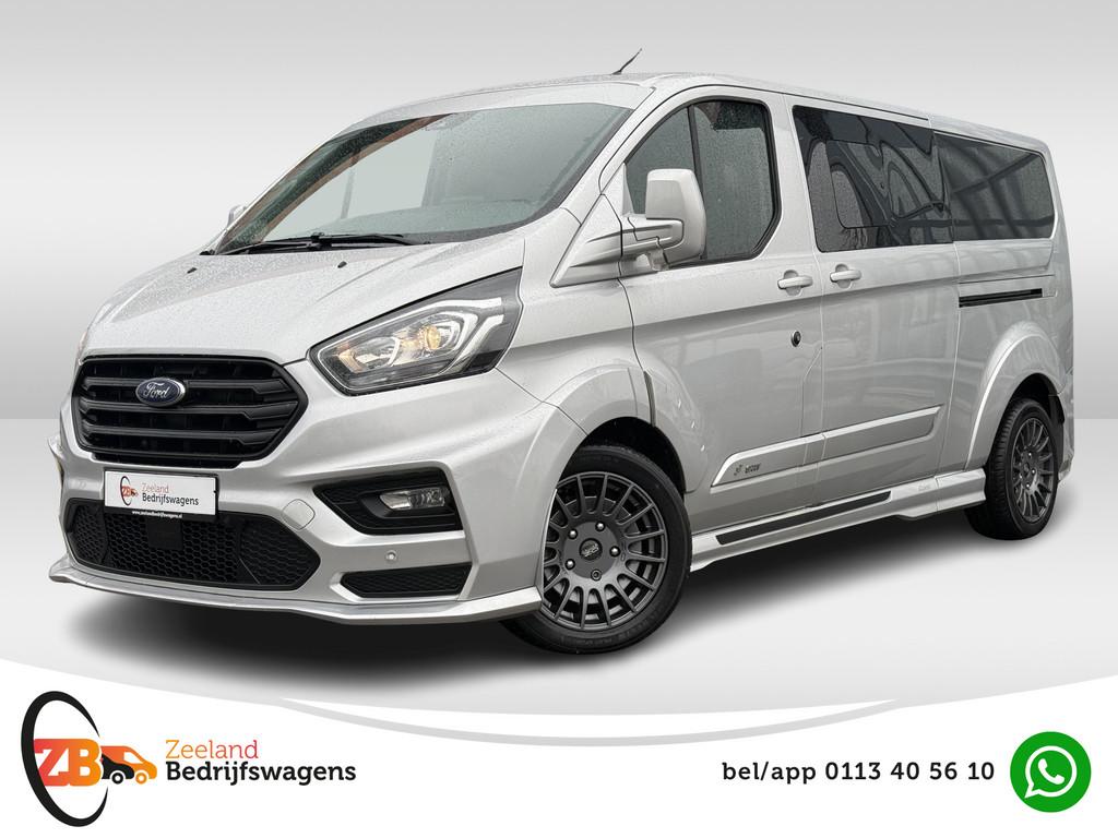 Ford Transit Custom 300 2.0 TDCI L2H1 MS-RT | Vol opties | 1, Auto's, Gebruikt, Zwart, 4 cilinders, 1912 kg