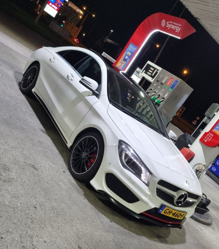 Mercedes-Benz CLA 200 AMG 1.6 115KW 7G-DCT (aut) 2013 Wit, Zwart, 715 kg, Alcantara, Wit