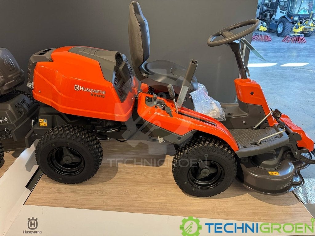 Husqvarna R214TC Rider Comfort 94cm dek zitmaaier grasmaaier, Ophalen, Cirkelmaaier, Nieuw, Benzine-grasmaaier