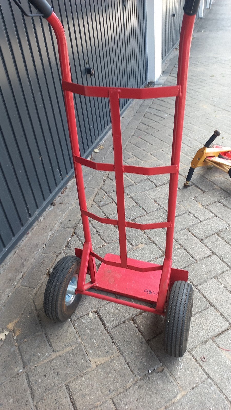 Stevige rode steekwagen - InRio, Ophalen of Verzenden