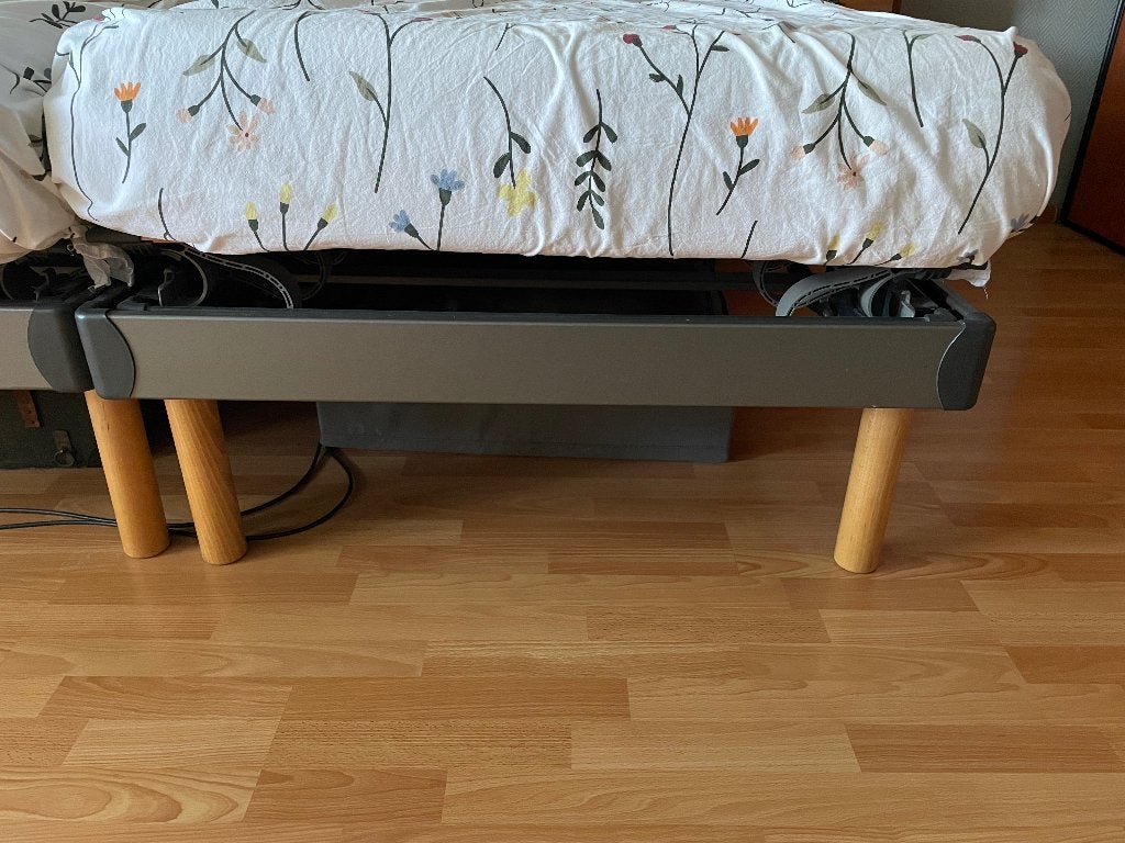 2 Ergosleep P4 electrische lattenbodem 100x200, Ophalen, Eenpersoons, Bedbodem, 200 cm