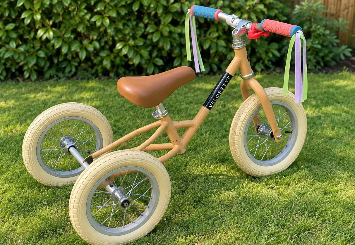 Veloretti kinderfiets – driewieler / tweewieler, Ophalen of Verzenden, Gebruikt, Loopfiets