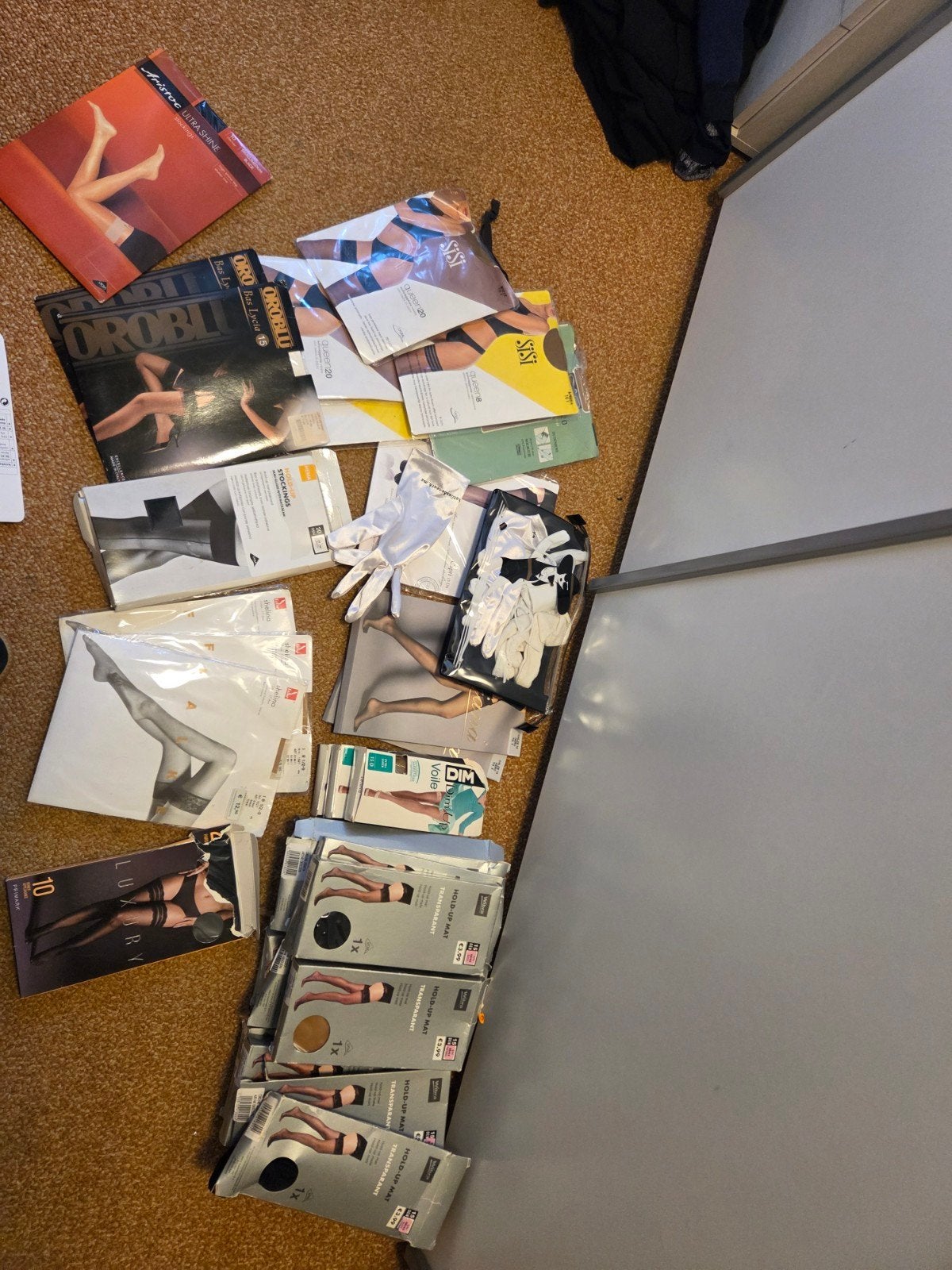 Grote collectie nieuwe hold-ups en jarretelkousen (36 stuks), Ophalen of Verzenden