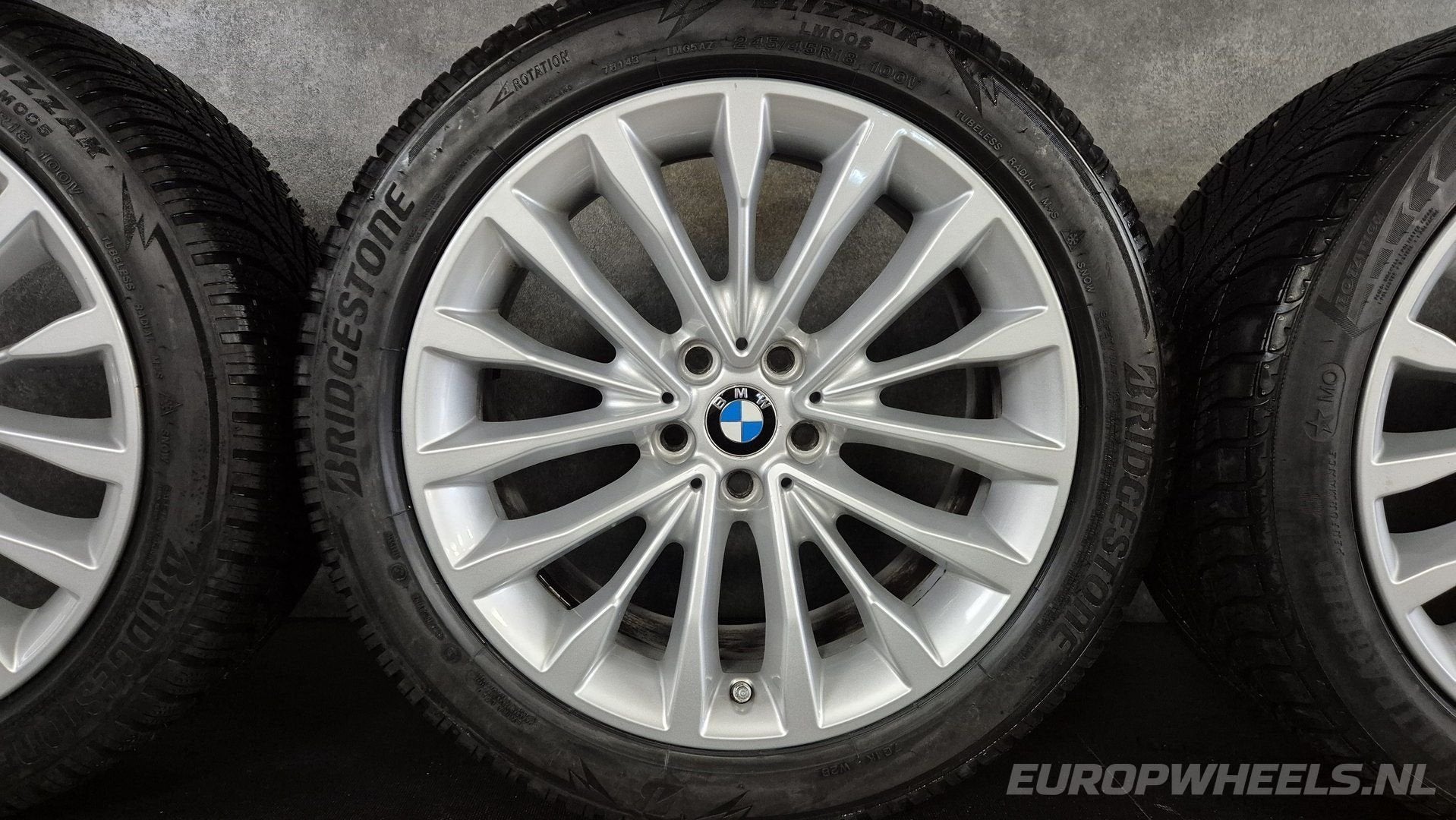 18 inch BMW velgen 5 Serie G30 G31 632 G26 winterbanden