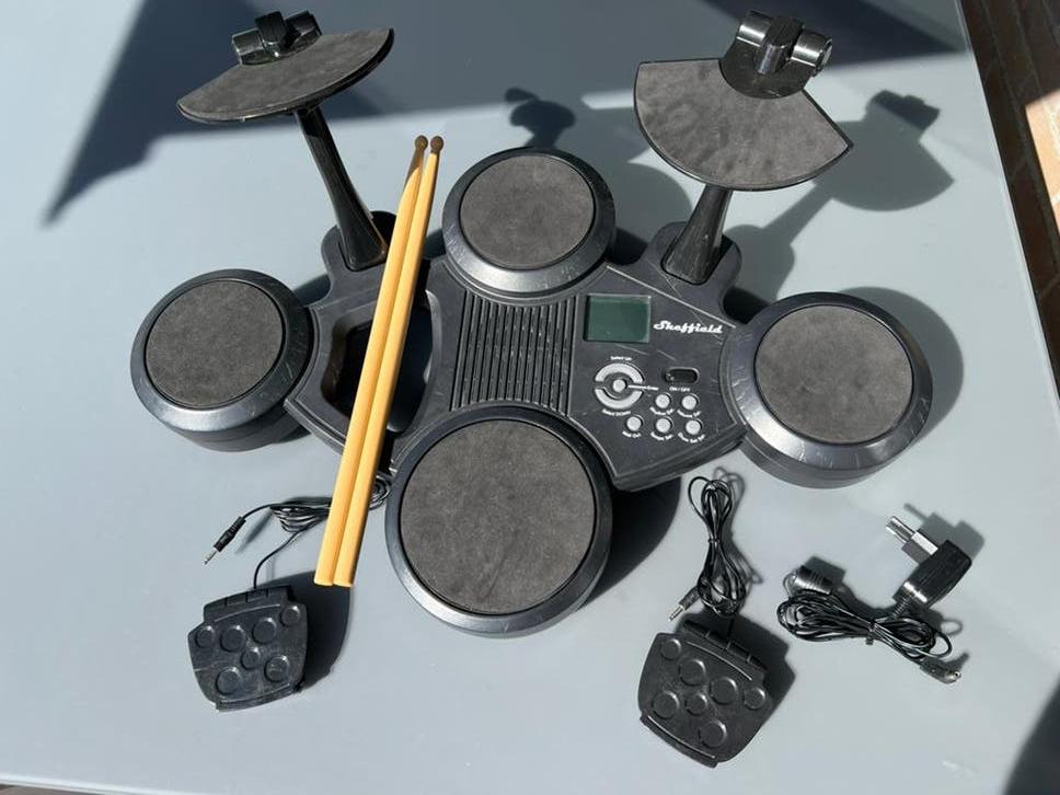 Sheffield e-drum set, Ophalen of Verzenden, Zo goed als nieuw, Overige merken