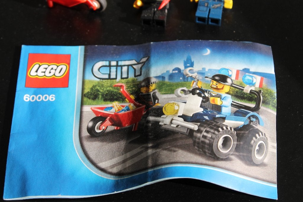 lego city politiequad 60006, Compleet, City, Lego, Ophalen of Verzenden