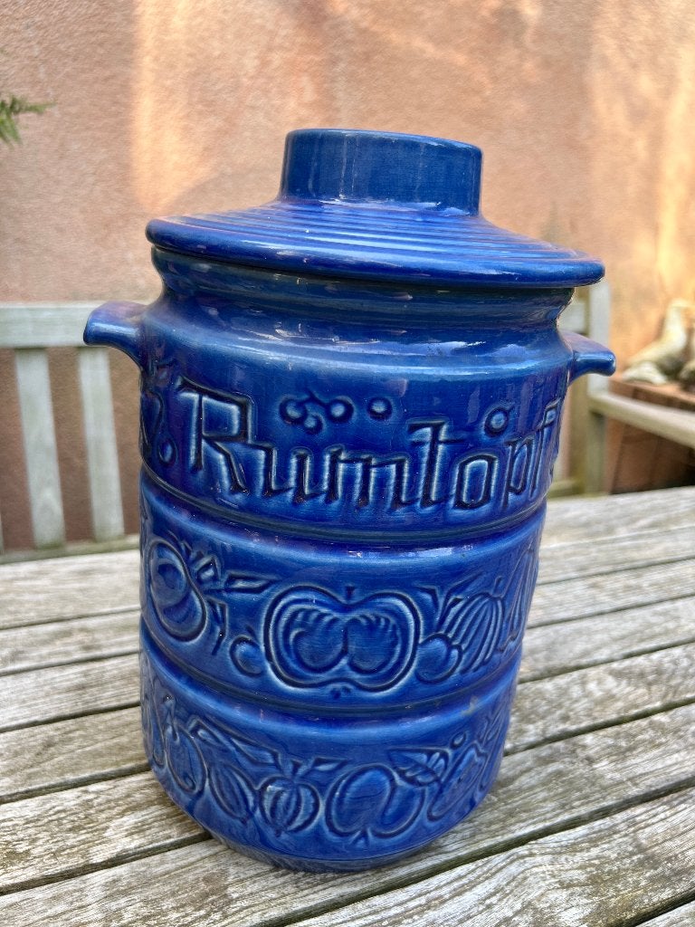 Vintage Rumtopf 825-32 blauw, Ophalen