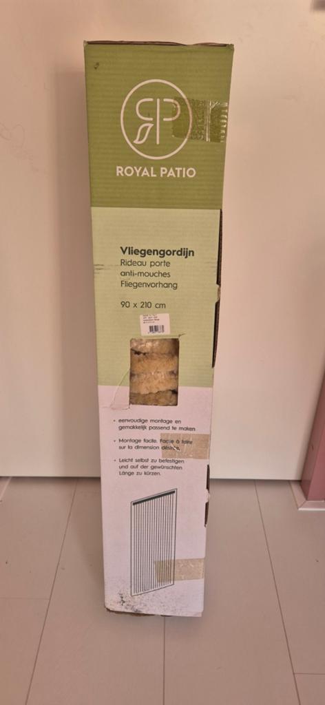 Blokker vliegengordijn kattenstaart beige, Huis en Inrichting, Beige, Nieuw, Minder dan 100 cm, 50 tot 100 cm