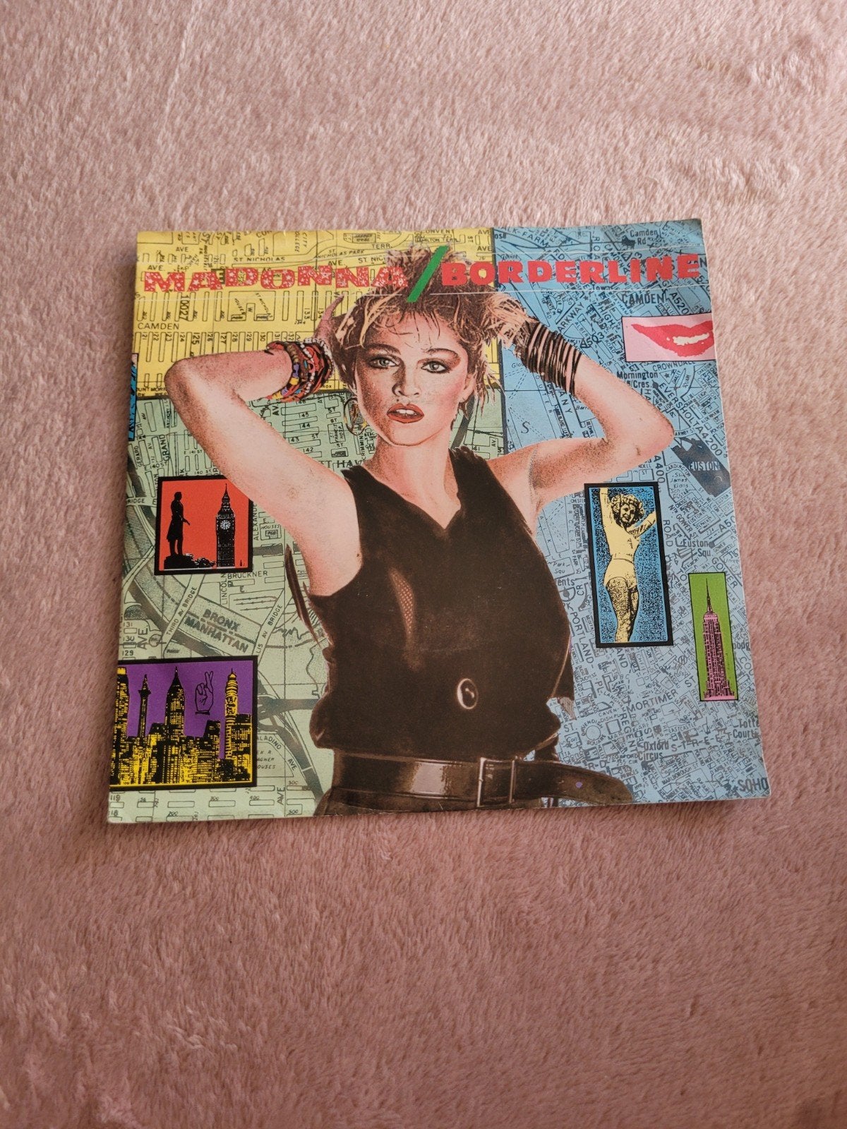 Madonna - Borderline / Physical Attraction (Single), Gebruikt, 7 inch, Pop, Single