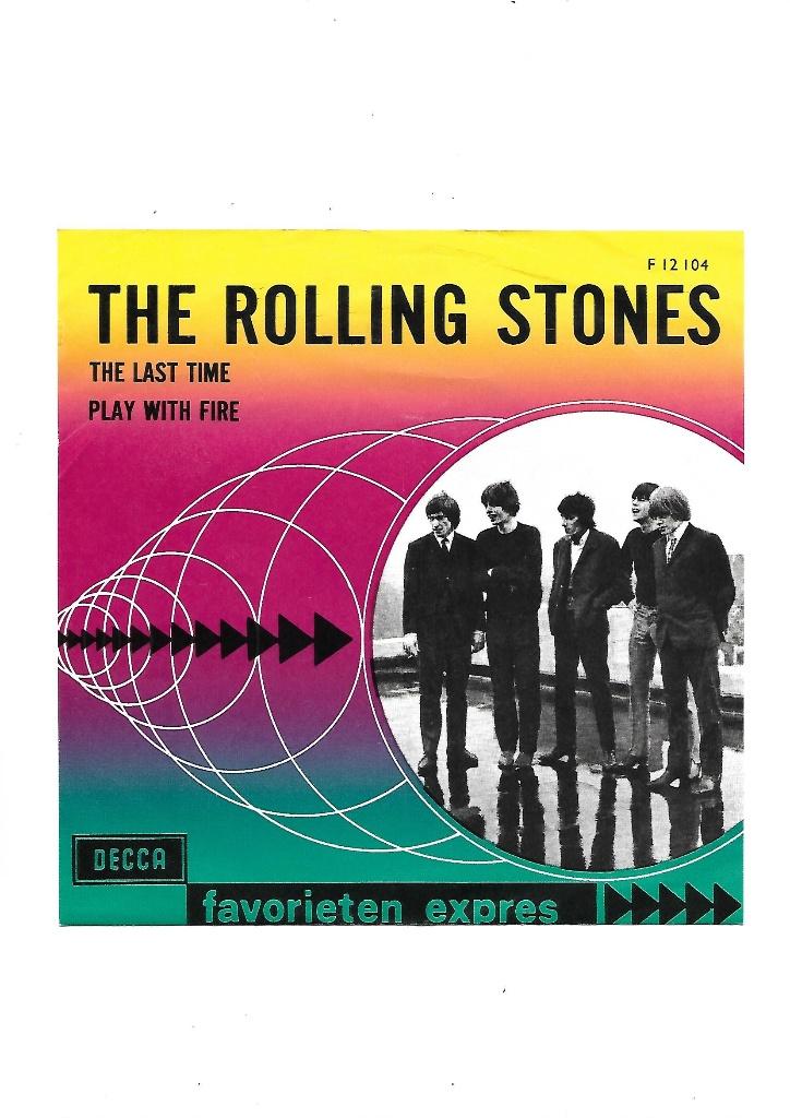 The Rolling Stones. The Last Time. 1965 .Favorieten expres, Single, Ophalen of Verzenden, Zo goed als nieuw, Inclusief binnenhoes