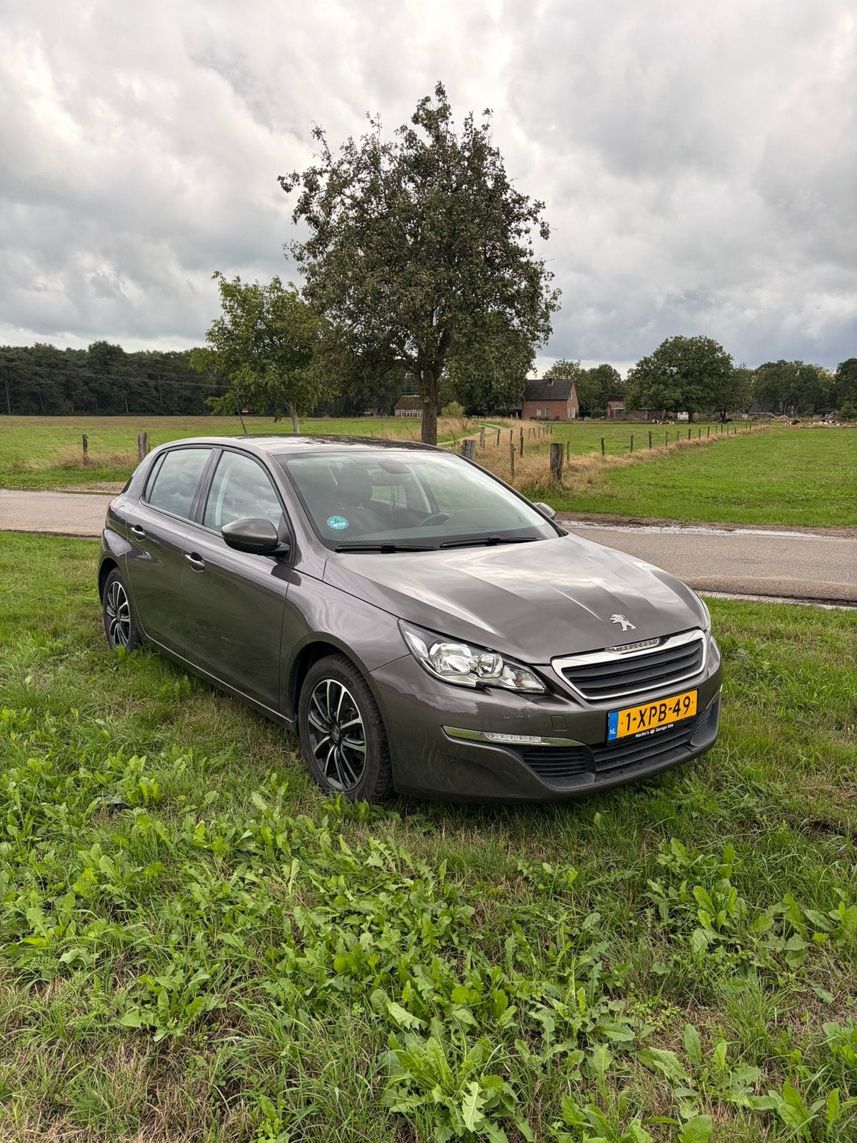 Peugeot 308 1.2E-THP 96/130 5-D 2014 Grijs, Auto's, Voorwielaandrijving, 49 €/maand, Origineel Nederlands, Handgeschakeld