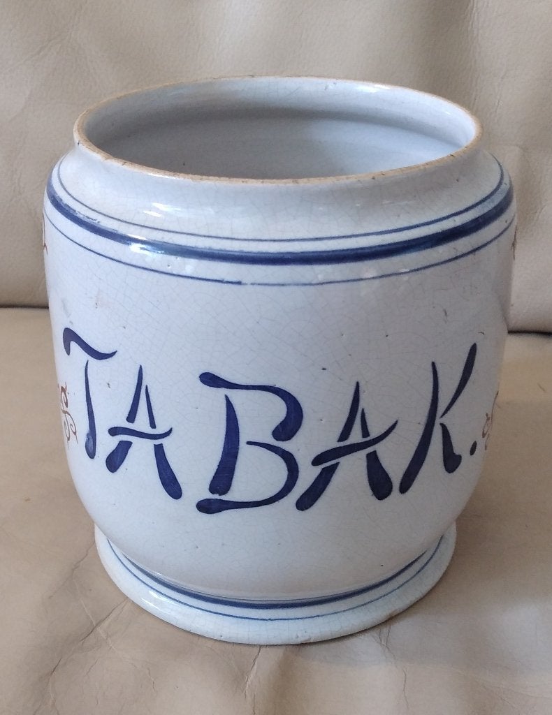 Antieke tabakspot Delfts aardewerk, Antiek en Kunst, Ophalen of Verzenden