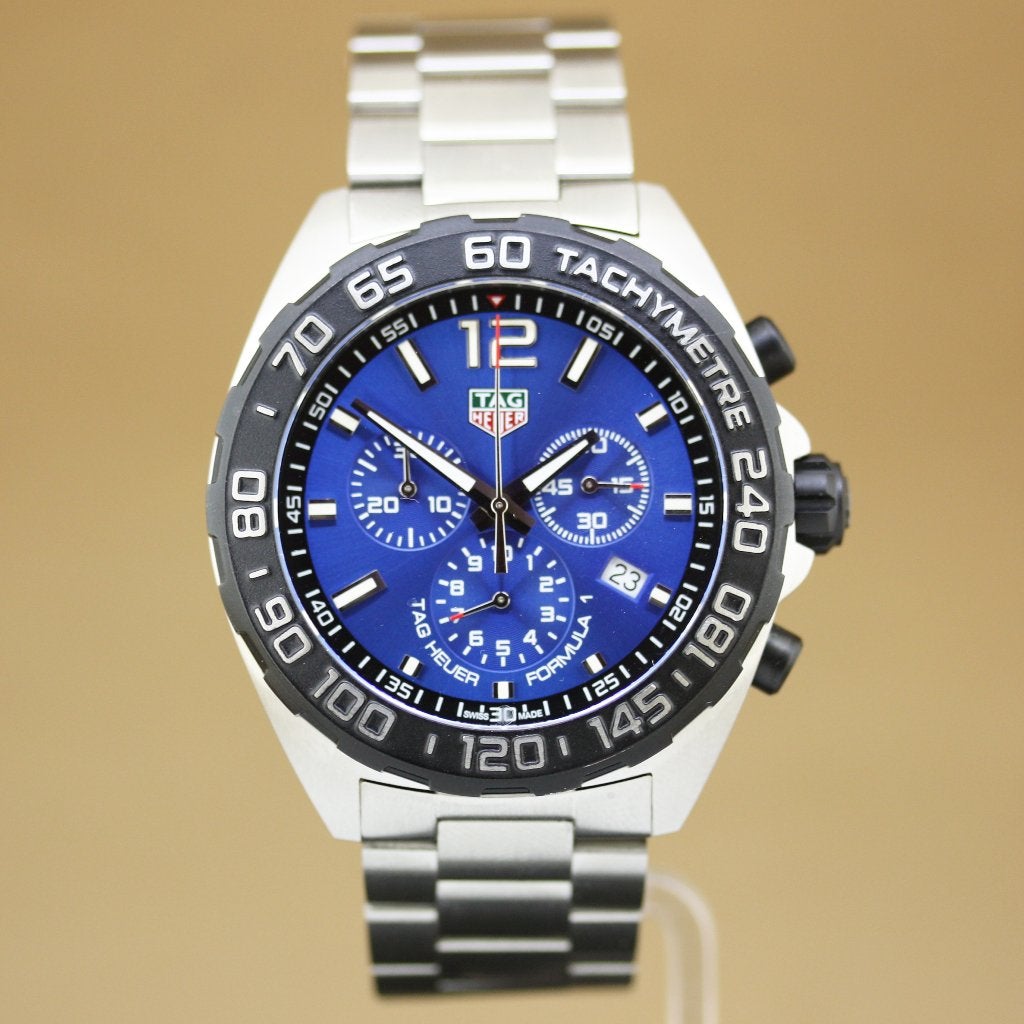 TAG Heuer Formula 1 Chrono Colors Edition, Staal, Staal, Polshorloge, Ophalen of Verzenden