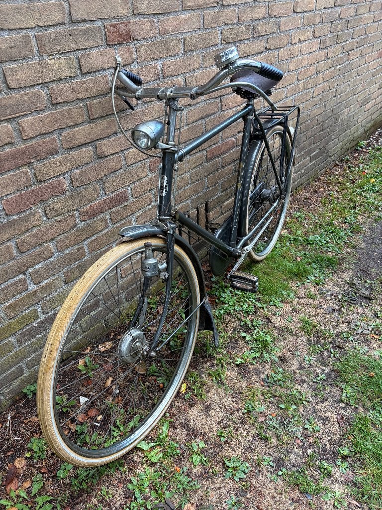 oldtimer fiets Gazelle, Fietsen en Brommers, Fietsen | Oldtimers, Ophalen, Jaren '50, 55 tot 59 cm, Gazelle
