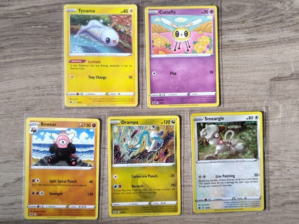5 Pokémonkaarten McDonald's 2022 Collectie, Ophalen of Verzenden, Gebruikt, Meerdere kaarten