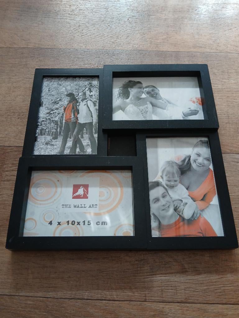 fotolijst 4 foto's, Ophalen of Verzenden, Nieuw