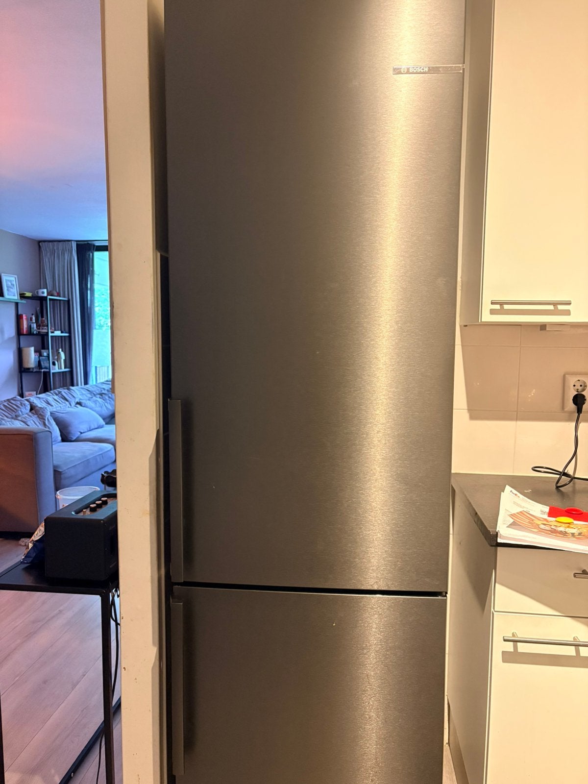 BOSCH koelkast, Ophalen, 200 liter of meer, 60 cm of meer, 160 cm of meer