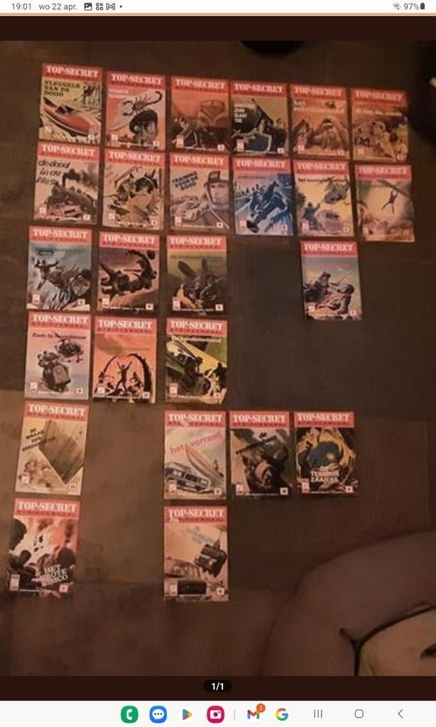 Top Secret, Eén stripboek, Ophalen of Verzenden