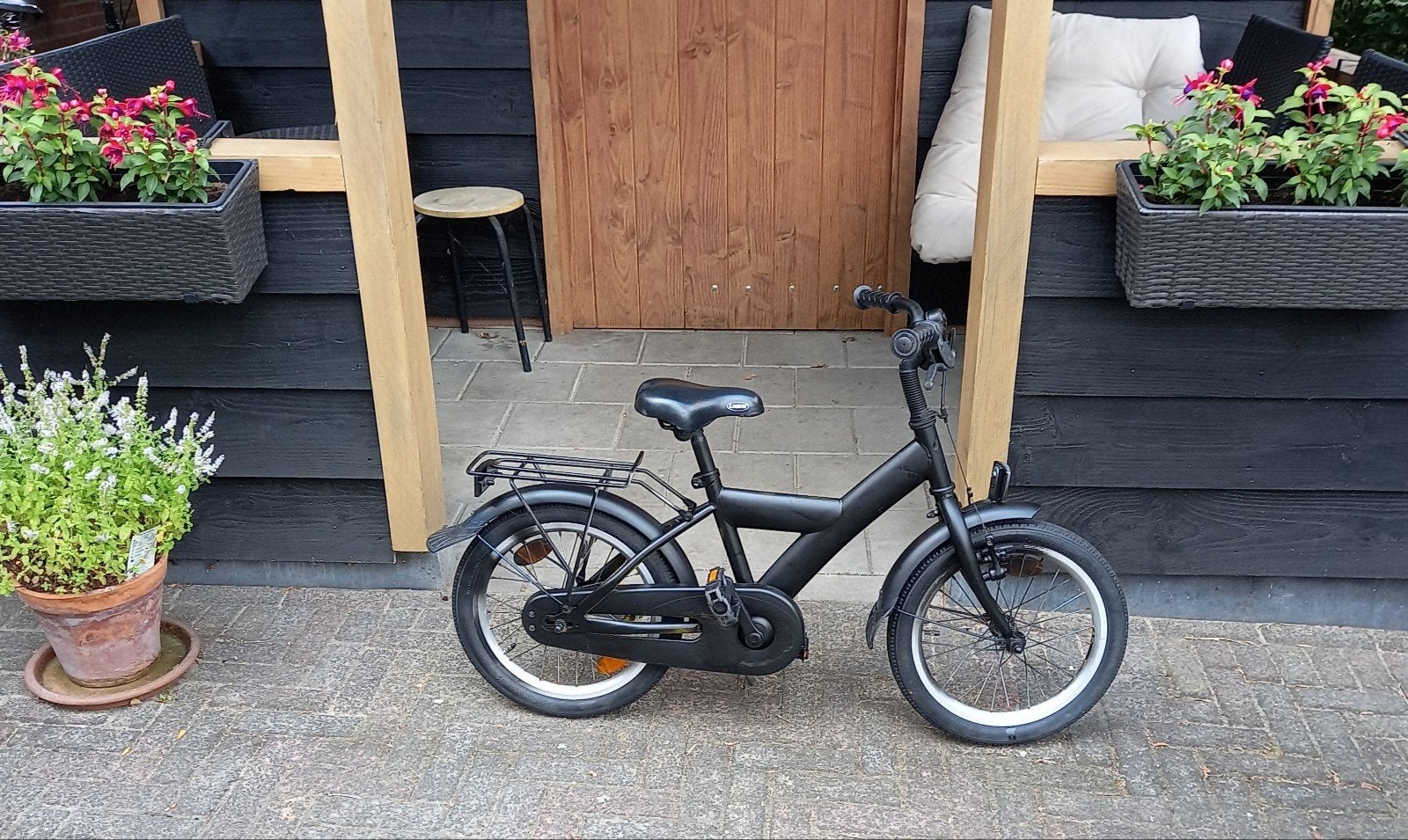 Jongensfietsje 16 inch, Ophalen, Gebruikt, 16 inch