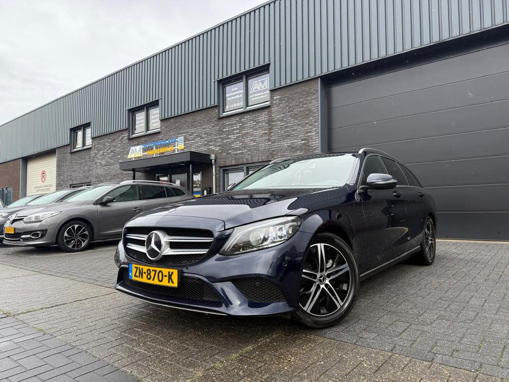 Mercedes-Benz C-Klasse Estate 180 Business Solution Plus Upg, Automaat, Blauw, Leder en Stof, C-Klasse