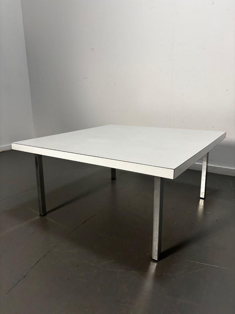Vintage jaren 70 hoektafel salontafel, Huis en Inrichting, Tafels | Salontafels, Ophalen, Gebruikt, 100 tot 150 cm, 50 tot 100 cm