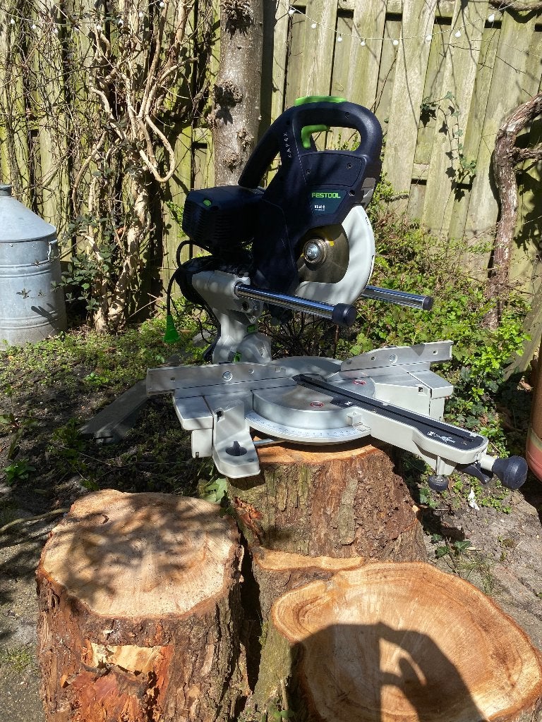 Kapex Festool afkortzaag KS60E, Ophalen, Zo goed als nieuw, Afkortzaag, 30 tot 70 mm