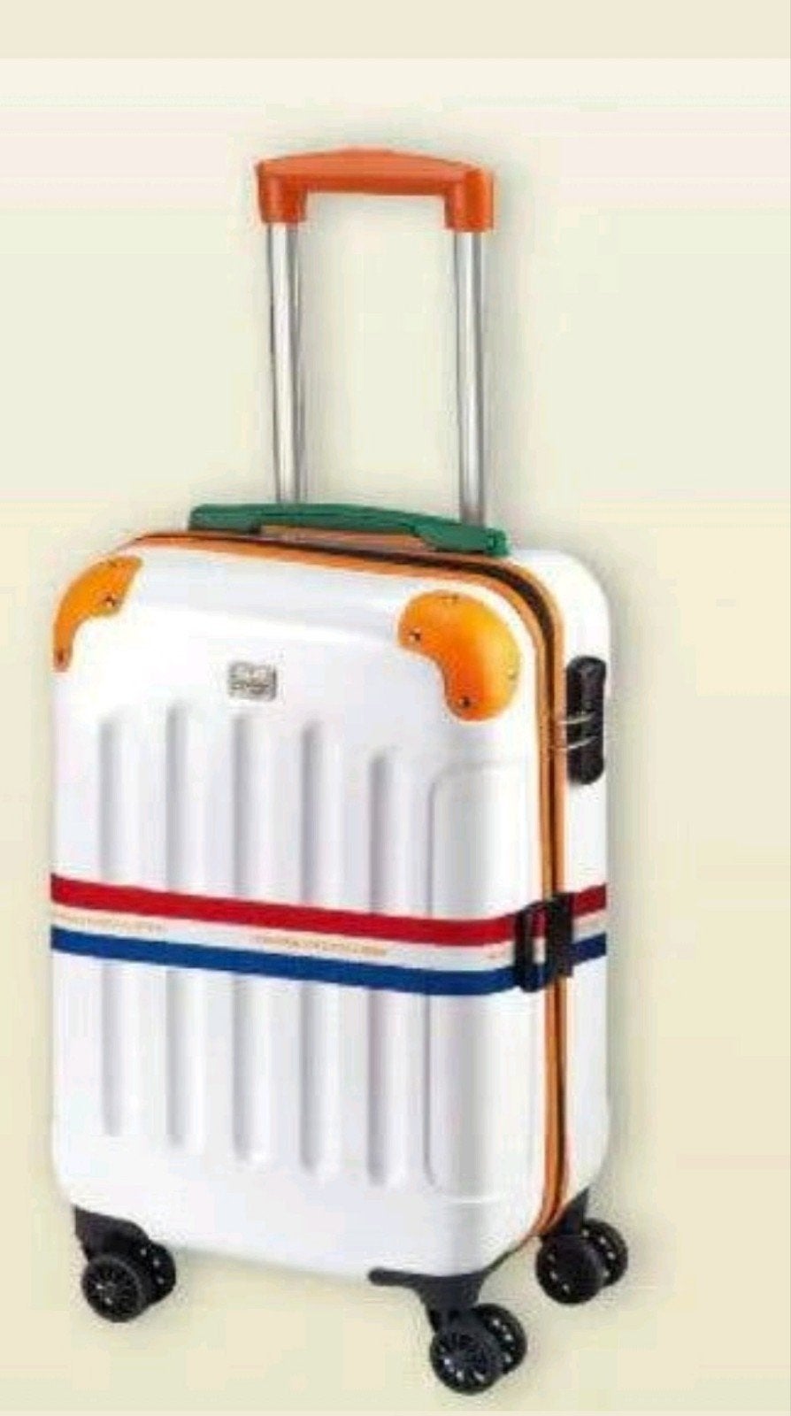 Rolkoffer van de Postcodeloterij., Wieltjes, 50 tot 60 cm, Hard kunststof, Ophalen of Verzenden