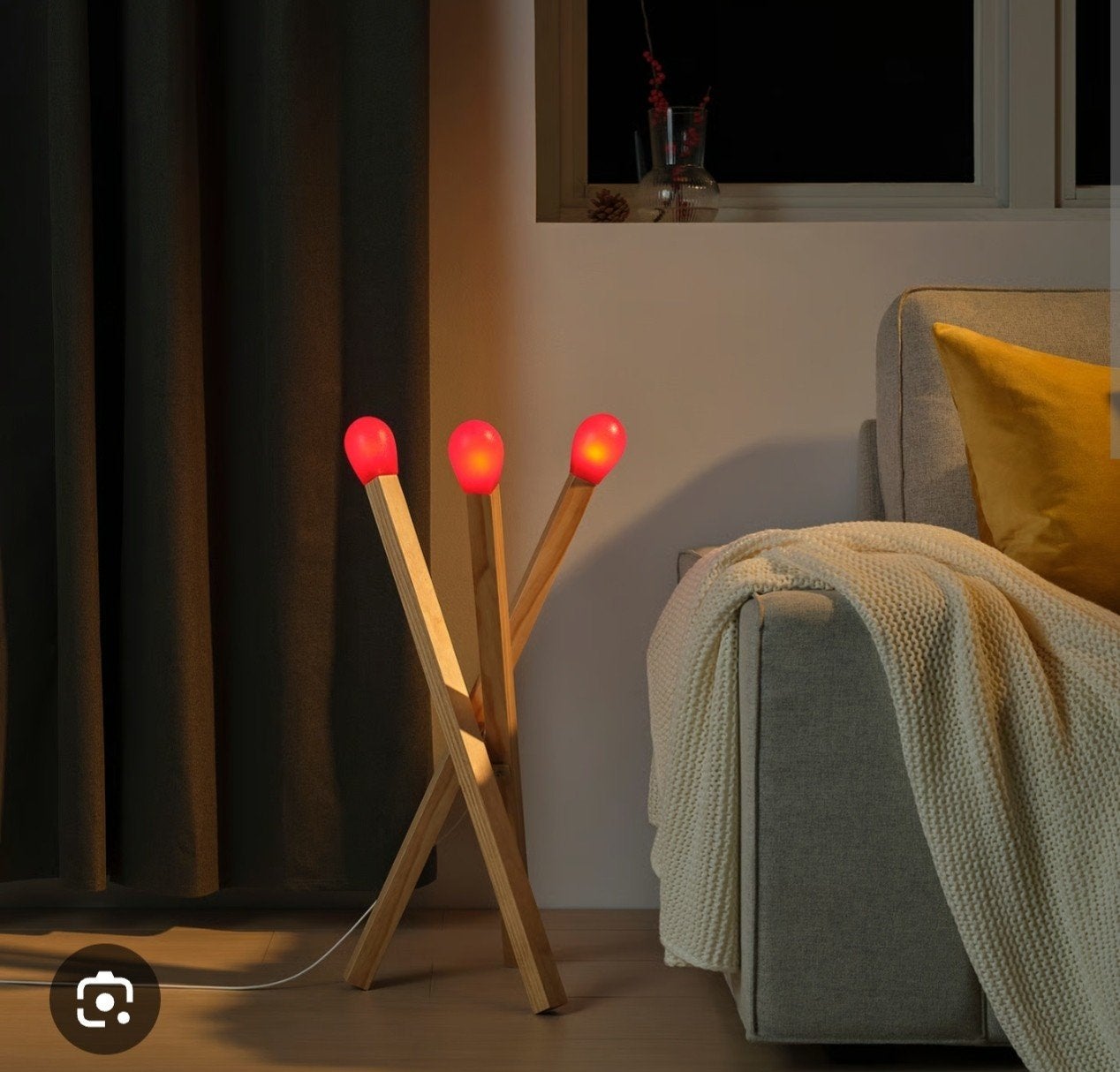 IKEA STRALA Lucifer lamp vintage ikea, Ophalen of Verzenden