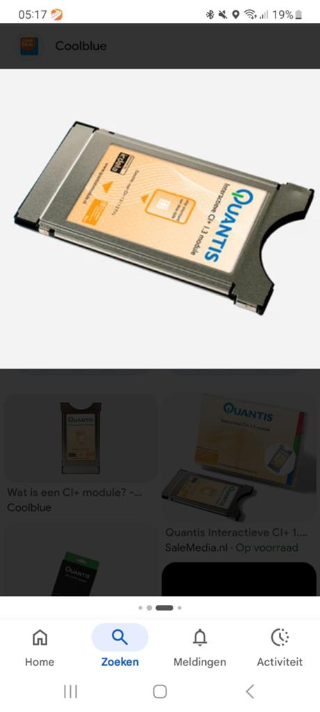 Ci module Smartcart houder voor oa ziggo, 50 Hz, Nieuw, 100 cm of meer, Ophalen
