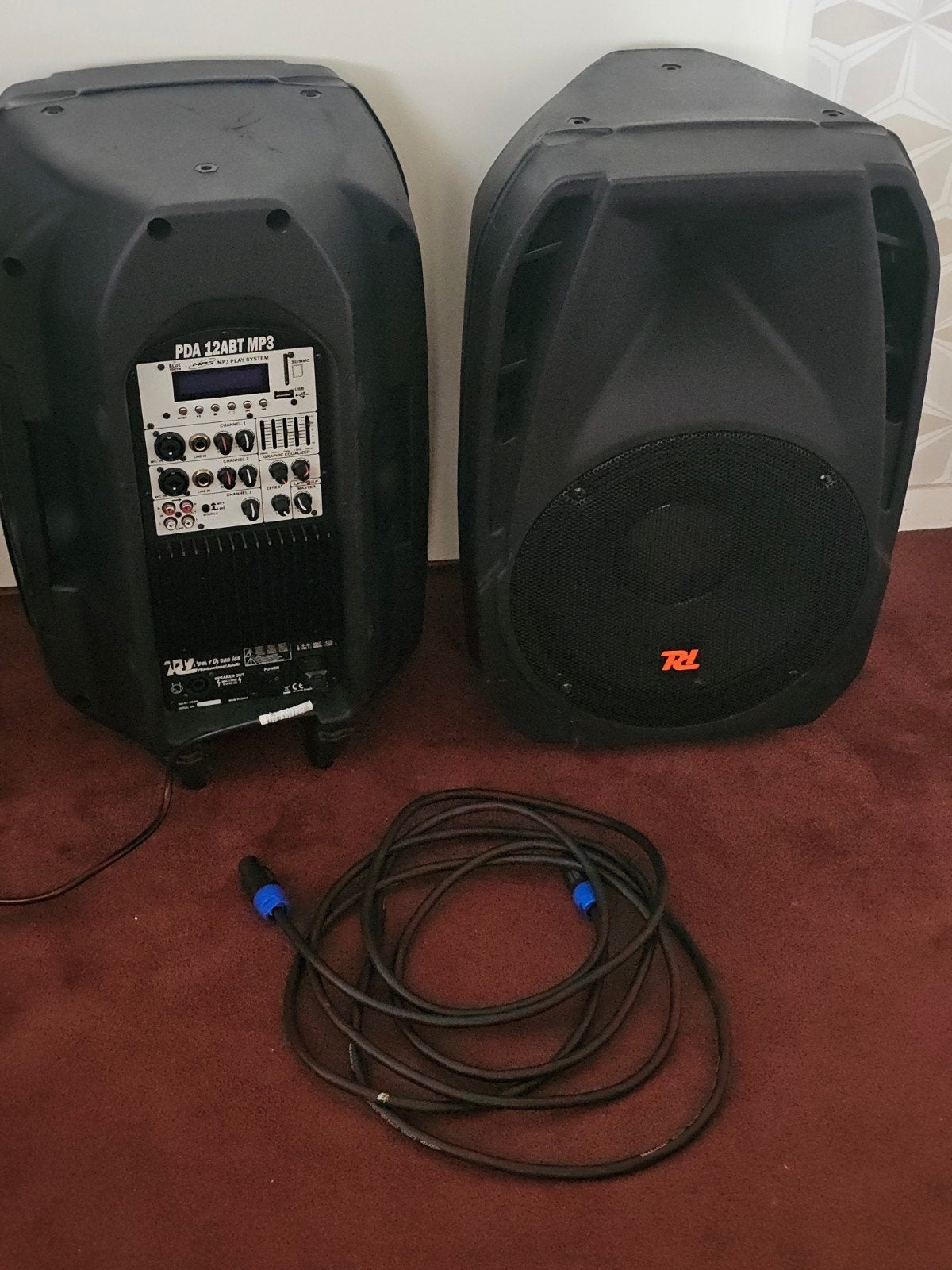 Power Dynamics PDA 12ABT MP3 actieve boxen, Gebruikt, Bluetooth, Overige typen, Ophalen