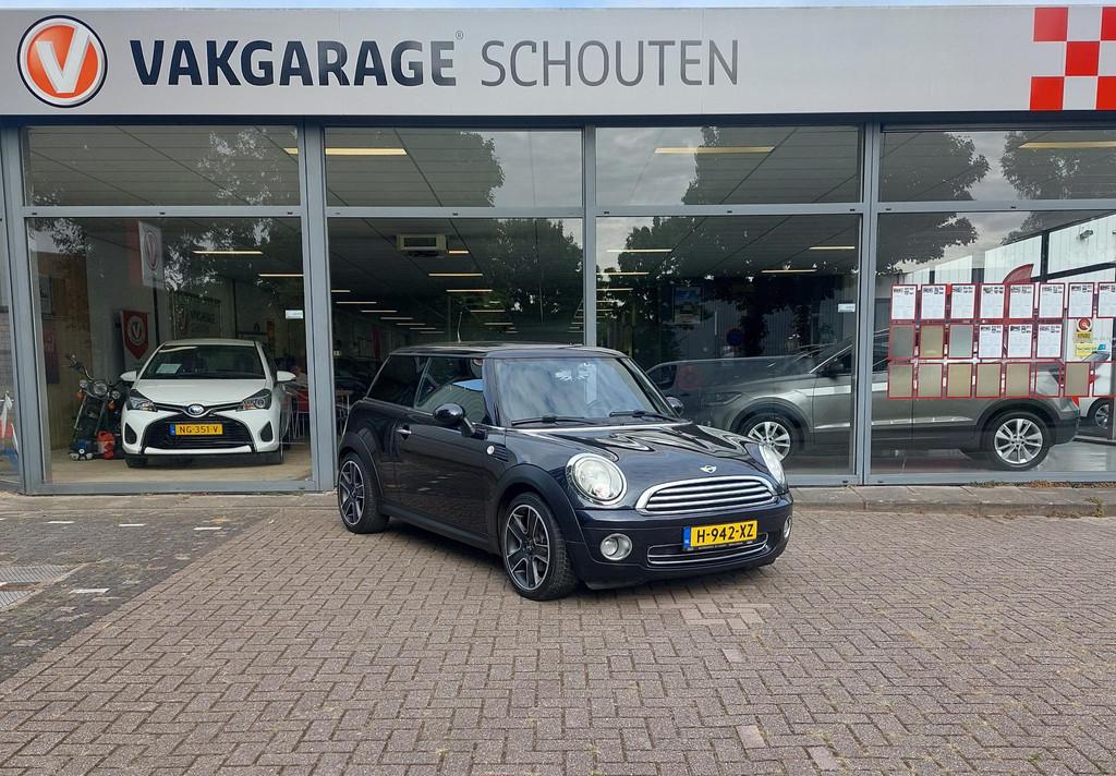 Mini Mini 1.4 One, Auto's, Voorwielaandrijving, Stof, Gebruikt, Zwart
