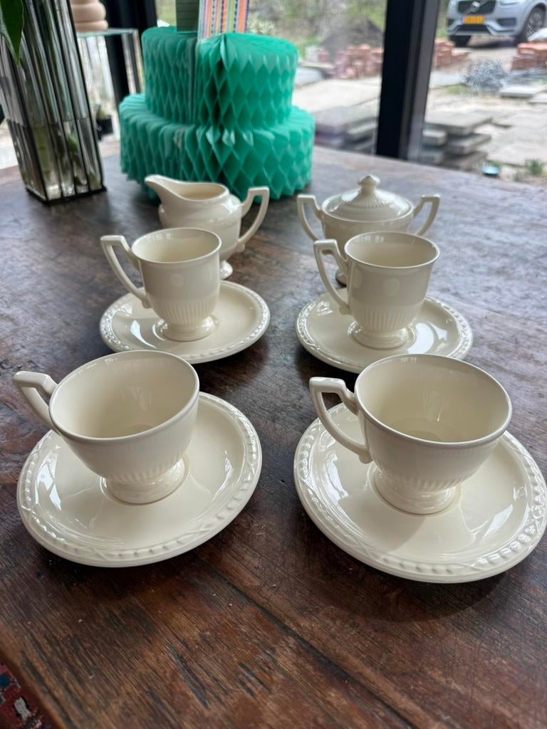 Recamier servies, Ophalen