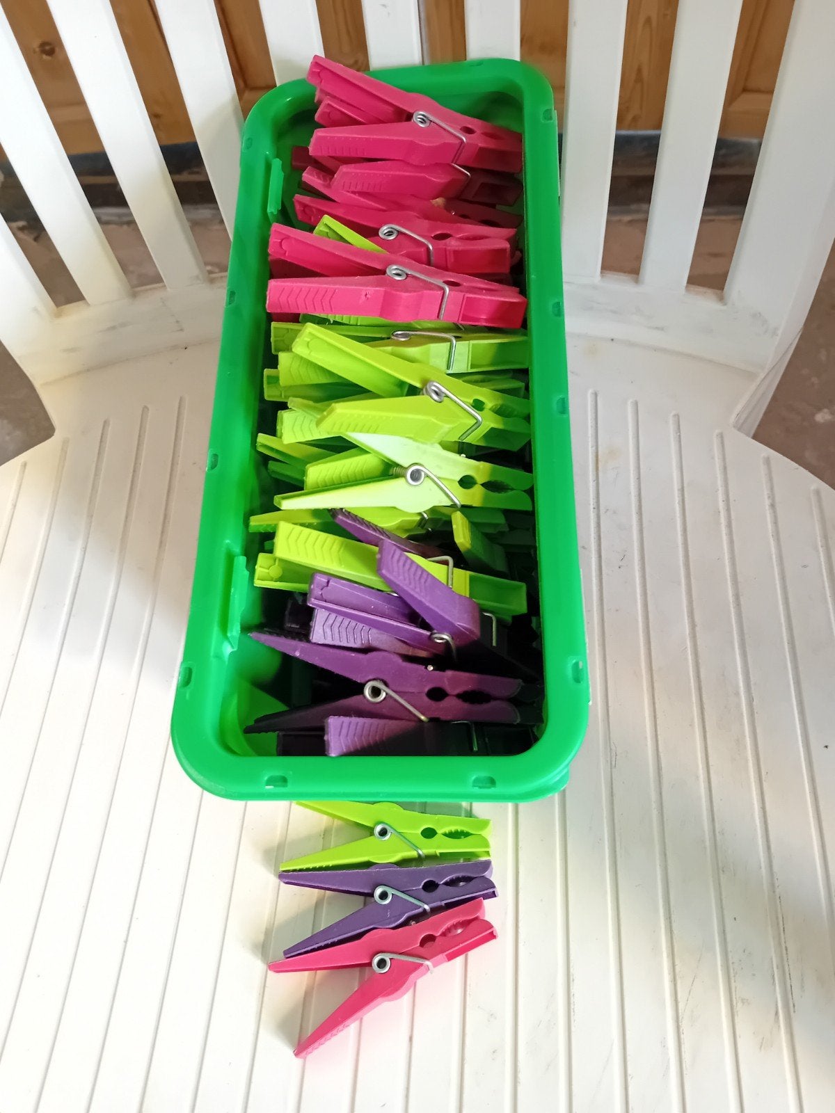NIEUW 90 plastic wasknijpers, Tuin en Terras, Droogmolens en Wasrekken, Ophalen, Nieuw, Wasrek