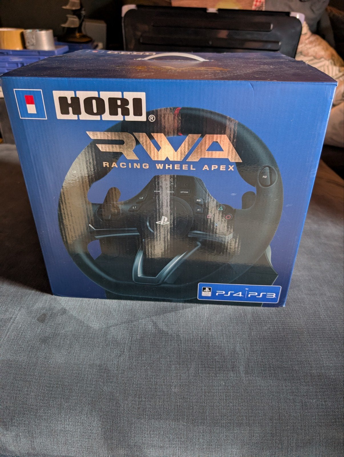 Hori RWA Racing Wheel Apex voor PS4/PS3 - Zo goed als nieuw, Ophalen of Verzenden, Zo goed als nieuw, Stuur of Pedalen, PlayStation 3