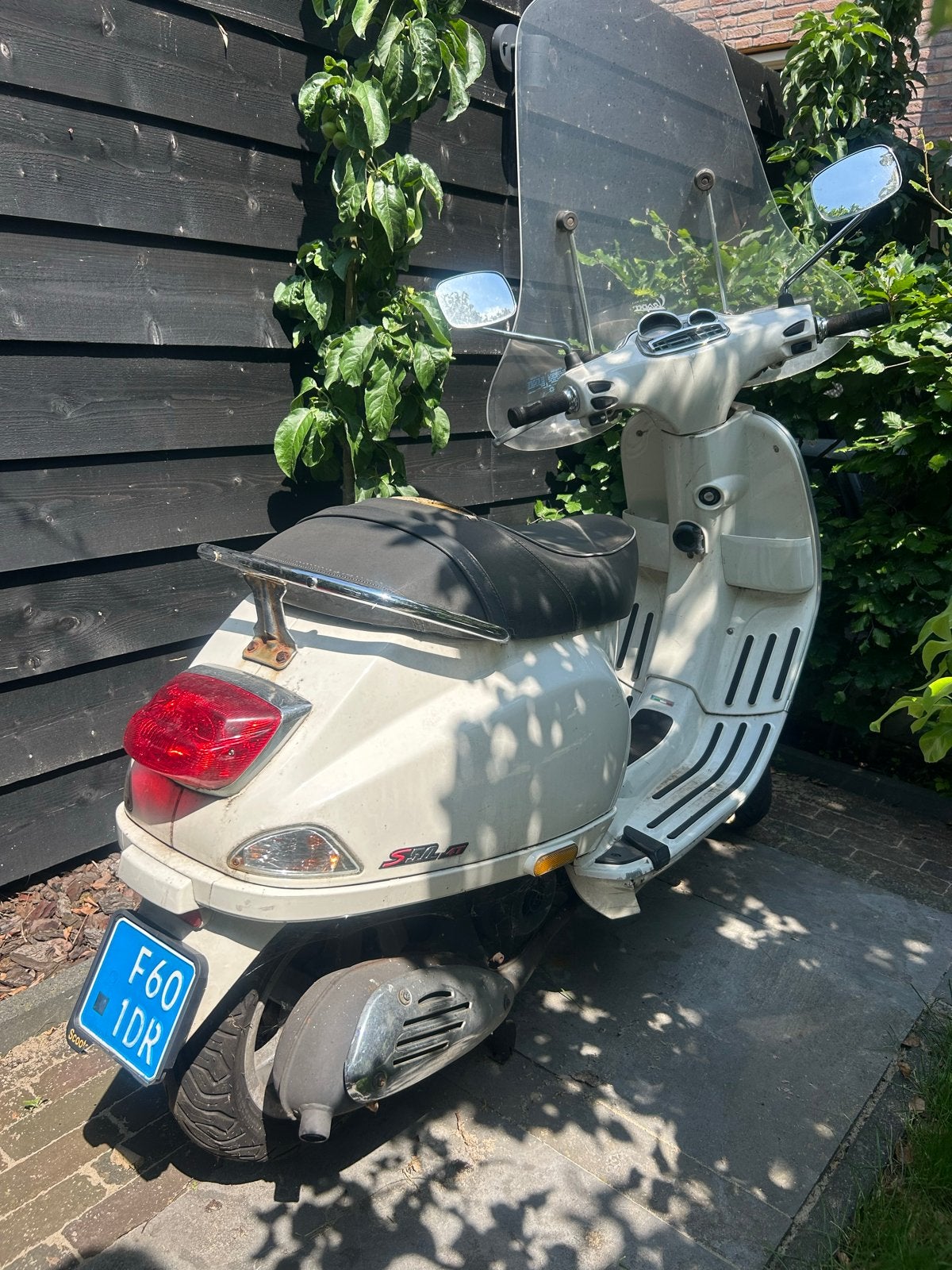 Vespa S Sport 50 Scooter - Wit 4t 2v, Fietsen en Brommers, Scooters | Vespa, Ophalen, Gebruikt, Vespa S, Benzine